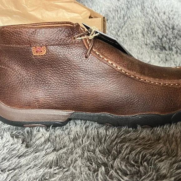 Twisted X, NWT, Chukka Boots, Driving Mocs D Toe - Picture 2 of 9